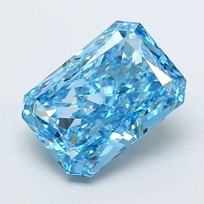 IGI Radiant 3.51ct Fancy Vivid Blue VVS2 - Loose Lab Diamond: IGI Radiant 3.51ct Fancy Vivid Blue VVS2 - Loose Lab Diamond Item Specifics: Source: This Is A Real Diamond Grown In A Lab Not Mined. Carat: 3.51 Cut: - Color: Fancy Vivid Blue Clarity: VVS2 Polish: E