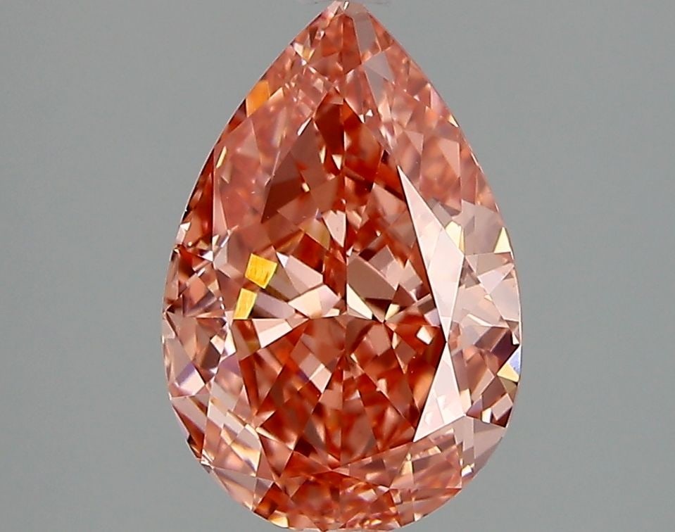 IGI Pear 2.6ct Fancy Vivid Pink VVS2 - Loose Lab Diamond: IGI Pear 2.6ct Fancy Vivid Pink VVS2 - Loose Lab Diamond Item Specifics: Source: This Is A Real Diamond Grown In A Lab Not Mined. Carat: 2.6 Cut: - Color: Fancy Vivid Pink Clarity: VVS2 Polish: EX Sym
