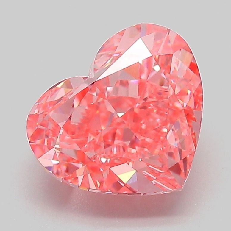 IGI Heart 3.01ct Fancy Vivid Pink VVS2 - Loose Lab Diamond: IGI Heart 3.01ct Fancy Vivid Pink VVS2 - Loose Lab Diamond Item Specifics: Source: This Is A Real Diamond Grown In A Lab Not Mined. Carat: 3.01 Cut: - Color: Fancy Vivid Pink Clarity: VVS2 Polish: EX 