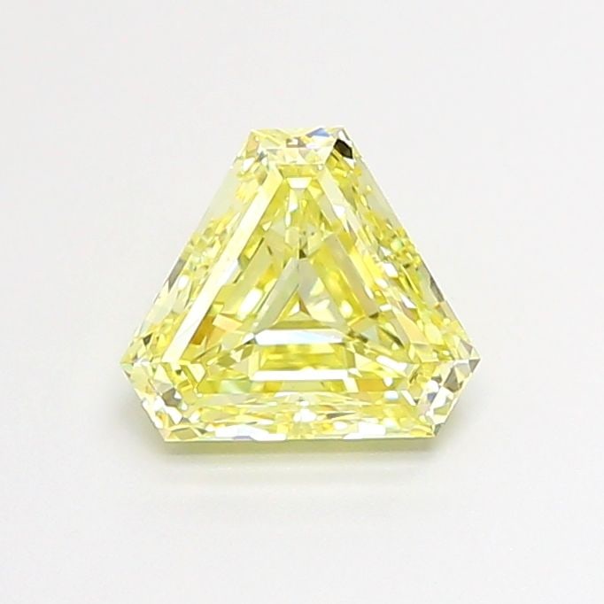 IGI Triangular 1.06ct Fancy Intense Yellow VVS2 - Loose Lab Diamond: IGI Triangular 1.06ct Fancy Intense Yellow VVS2 - Loose Lab Diamond Item Specifics: Source: This Is A Real Diamond Grown In A Lab Not Mined. Carat: 1.06 Cut: - Color: Fancy Intense Yellow Clarity: VVS