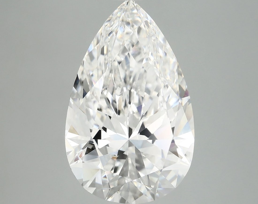 IGI Pear 6.17ct E VVS2 - Loose Lab Diamond: IGI Pear 6.17ct E VVS2 - Loose Lab Diamond Item Specifics: Source: This Is A Real Diamond Grown In A Lab Not Mined. Carat: 6.17 Cut: - Color: E Clarity: VVS2 Polish: EX Symmetry: EX Measurements: 16.3