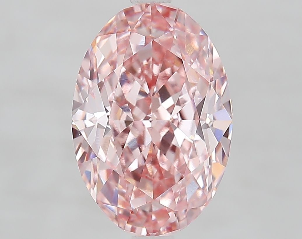 IGI Oval 4.1ct Fancy Vivid Pink VVS2 - Loose Lab Diamond: IGI Oval 4.1ct Fancy Vivid Pink VVS2 - Loose Lab Diamond Item Specifics: Source: This Is A Real Diamond Grown In A Lab Not Mined. Carat: 4.1 Cut: - Color: Fancy Vivid Pink Clarity: VVS2 Polish: EX Sym