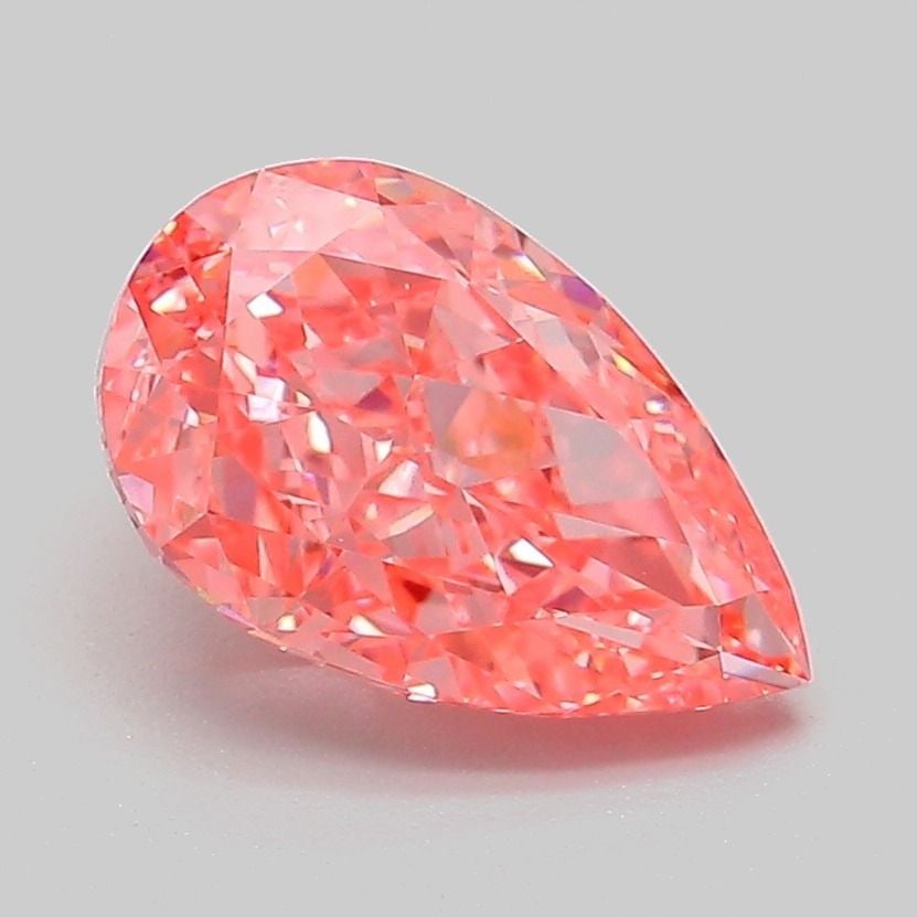 IGI Pear 2.05ct Fancy Vivid Pink VVS2 - Loose Lab Diamond: IGI Pear 2.05ct Fancy Vivid Pink VVS2 - Loose Lab Diamond Item Specifics: Source: This Is A Real Diamond Grown In A Lab Not Mined. Carat: 2.05 Cut: - Color: Fancy Vivid Pink Clarity: VVS2 Polish: EX S