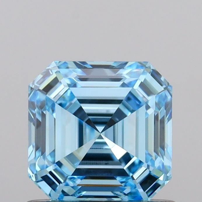 IGI Asscher 0.88ct Fancy Vivid Blue VVS1 - Loose Lab Diamond: IGI Asscher 0.88ct Fancy Vivid Blue VVS1 - Loose Lab Diamond Item Specifics: Source: This Is A Real Diamond Grown In A Lab Not Mined. Carat: 0.88 Cut: - Color: Fancy Vivid Blue Clarity: VVS1 Polish: E