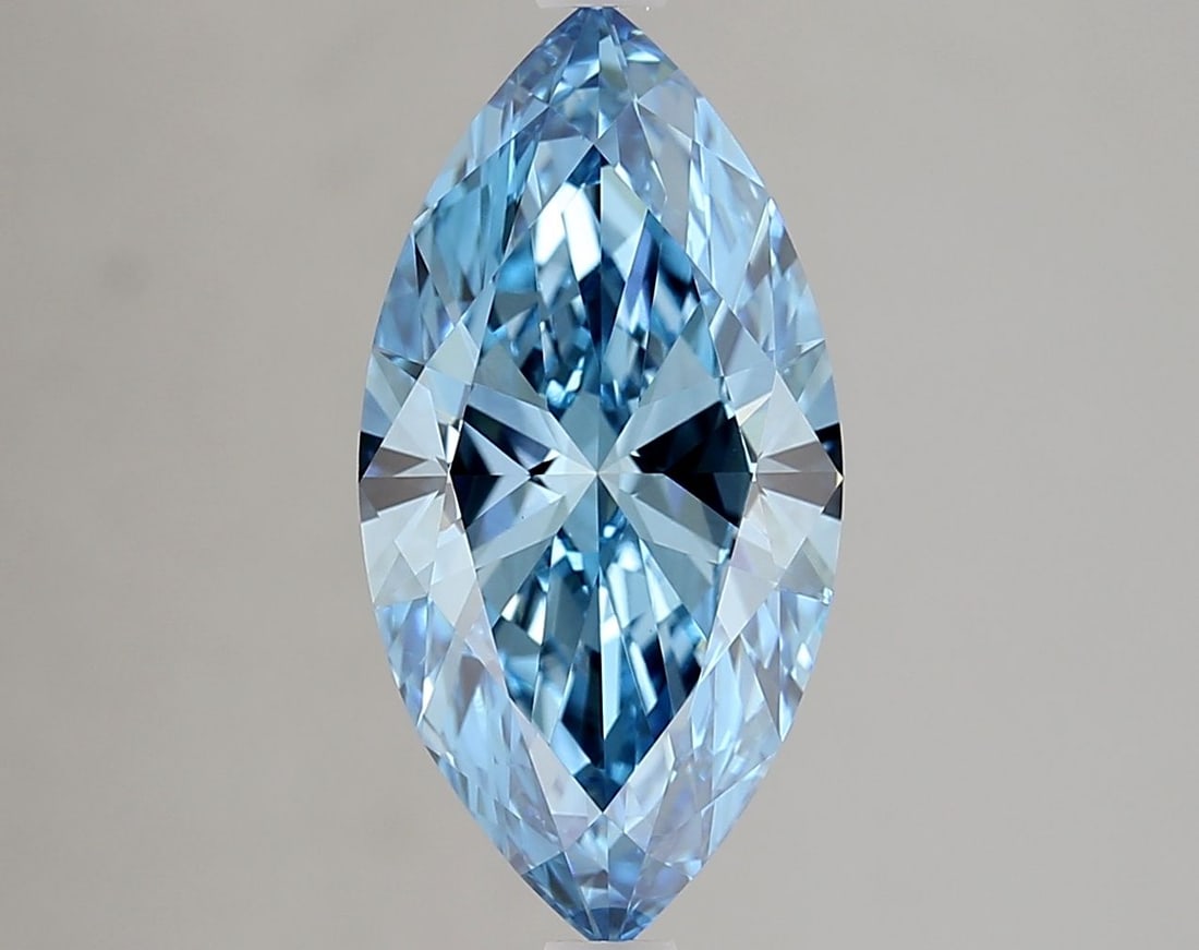 IGI Marquise 3.0ct Fancy Vivid Blue VVS2 - Loose Lab Diamond: IGI Marquise 3.0ct Fancy Vivid Blue VVS2 - Loose Lab Diamond Item Specifics: Source: This Is A Real Diamond Grown In A Lab Not Mined. Carat: 3.0 Cut: - Color: Fancy Vivid Blue Clarity: VVS2 Polish: EX