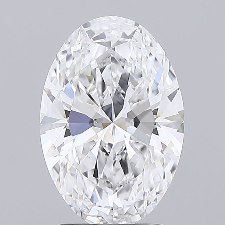 GCAL Oval 2.28ct D VVS2 - Loose Lab Diamond: GCAL Oval 2.28ct D VVS2 - Loose Lab Diamond Item Specifics: Source: This Is A Real Diamond Grown In A Lab Not Mined. Carat: 2.28 Cut: - Color: D Clarity: VVS2 Polish: EX Symmetry: EX Measurements: 10.