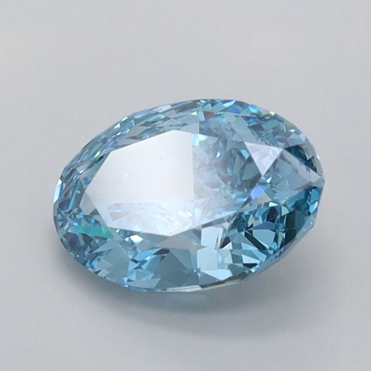 IGI Oval 1.06ct Fancy Vivid Blue VVS1 - Loose Lab Diamond: IGI Oval 1.06ct Fancy Vivid Blue VVS1 - Loose Lab Diamond Item Specifics: Source: This Is A Real Diamond Grown In A Lab Not Mined. Carat: 1.06 Cut: - Color: Fancy Vivid Blue Clarity: VVS1 Polish: EX S