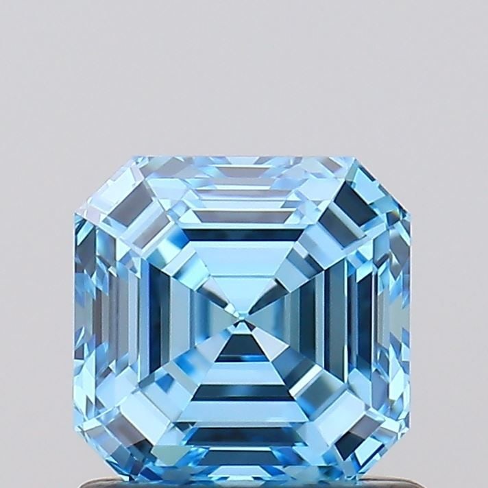 IGI Asscher 1.01ct Fancy Vivid Blue VVS2 - Loose Lab Diamond: IGI Asscher 1.01ct Fancy Vivid Blue VVS2 - Loose Lab Diamond Item Specifics: Source: This Is A Real Diamond Grown In A Lab Not Mined. Carat: 1.01 Cut: - Color: Fancy Vivid Blue Clarity: VVS2 Polish: