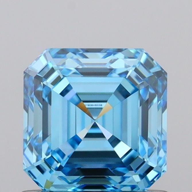 IGI Asscher 1.02ct Fancy Vivid Blue IF - Loose Lab Diamond: IGI Asscher 1.02ct Fancy Vivid Blue IF - Loose Lab Diamond Item Specifics: Source: This Is A Real Diamond Grown In A Lab Not Mined. Carat: 1.02 Cut: - Color: Fancy Vivid Blue Clarity: IF Polish: EX Sy