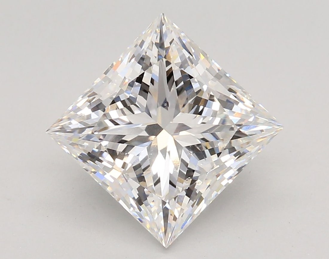 IGI Princess 5.08ct E VVS2 - Loose Lab Diamond: IGI Princess 5.08ct E VVS2 - Loose Lab Diamond Item Specifics: Source: This Is A Real Diamond Grown In A Lab Not Mined. Carat: 5.08 Cut: - Color: E Clarity: VVS2 Polish: EX Symmetry: EX Measurements: 