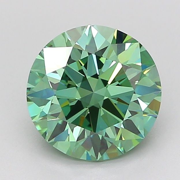 IGI Round 1.84ct Fancy Vivid Green VVS2 - Ideal Loose Lab Diamond: IGI Round 1.84ct Fancy Vivid Green VVS2 - Ideal Loose Lab Diamond Item Specifics: Source: This Is A Real Diamond Grown In A Lab Not Mined. Carat: 1.84 Cut: ID Color: Fancy Vivid Green Clarity: VVS2 Po
