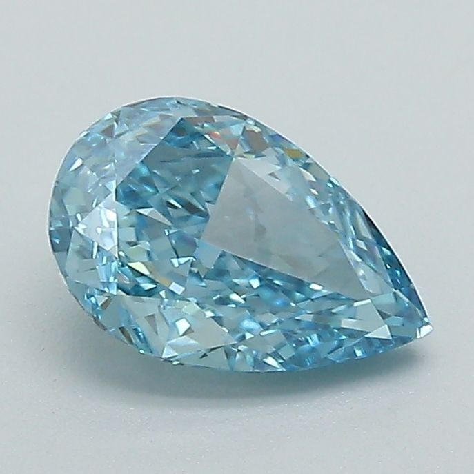 IGI Pear 1.04ct Fancy Vivid Blue VVS2 - Loose Lab Diamond: IGI Pear 1.04ct Fancy Vivid Blue VVS2 - Loose Lab Diamond Item Specifics: Source: This Is A Real Diamond Grown In A Lab Not Mined. Carat: 1.04 Cut: - Color: Fancy Vivid Blue Clarity: VVS2 Polish: EX S