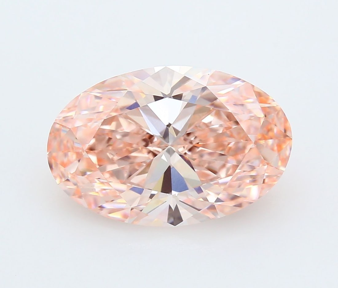 IGI Oval 5.01ct Fancy Vivid Pink VVS2 - Loose Lab Diamond: IGI Oval 5.01ct Fancy Vivid Pink VVS2 - Loose Lab Diamond Item Specifics: Source: This Is A Real Diamond Grown In A Lab Not Mined. Carat: 5.01 Cut: - Color: Fancy Vivid Pink Clarity: VVS2 Polish: VG S