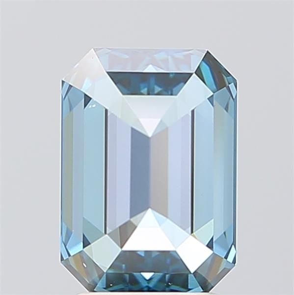 IGI Emerald 2.7ct Fancy Vivid Blue VVS2 - Loose Lab Diamond: IGI Emerald 2.7ct Fancy Vivid Blue VVS2 - Loose Lab Diamond Item Specifics: Source: This Is A Real Diamond Grown In A Lab Not Mined. Carat: 2.7 Cut: - Color: Fancy Vivid Blue Clarity: VVS2 Polish: EX 