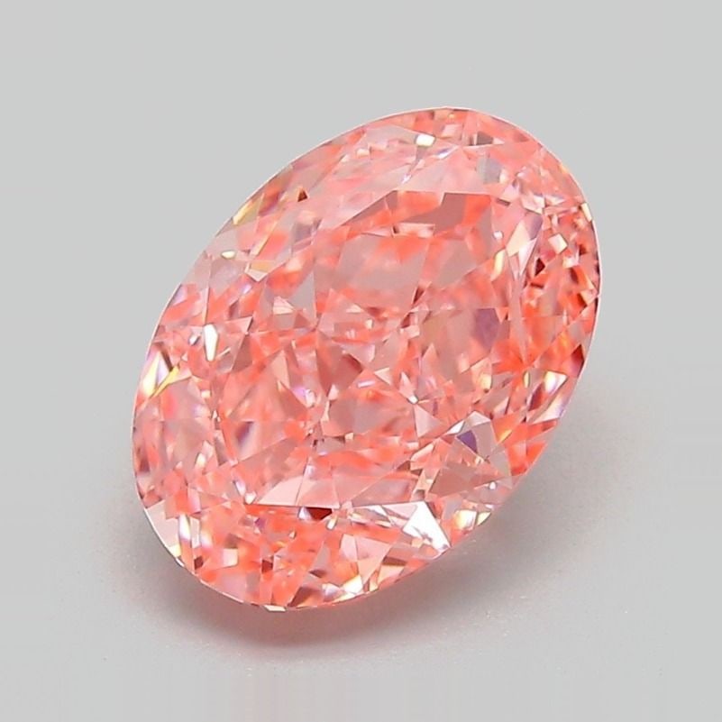 IGI Oval 2.77ct Fancy Vivid Pink VVS2 - Loose Lab Diamond: IGI Oval 2.77ct Fancy Vivid Pink VVS2 - Loose Lab Diamond Item Specifics: Source: This Is A Real Diamond Grown In A Lab Not Mined. Carat: 2.77 Cut: - Color: Fancy Vivid Pink Clarity: VVS2 Polish: EX S
