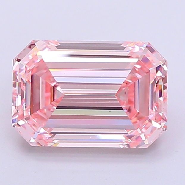 IGI Emerald 3.07ct Fancy Intense Pink VVS2 - Loose Lab Diamond: IGI Emerald 3.07ct Fancy Intense Pink VVS2 - Loose Lab Diamond Item Specifics: Source: This Is A Real Diamond Grown In A Lab Not Mined. Carat: 3.07 Cut: - Color: Fancy Intense Pink Clarity: VVS2 Polis