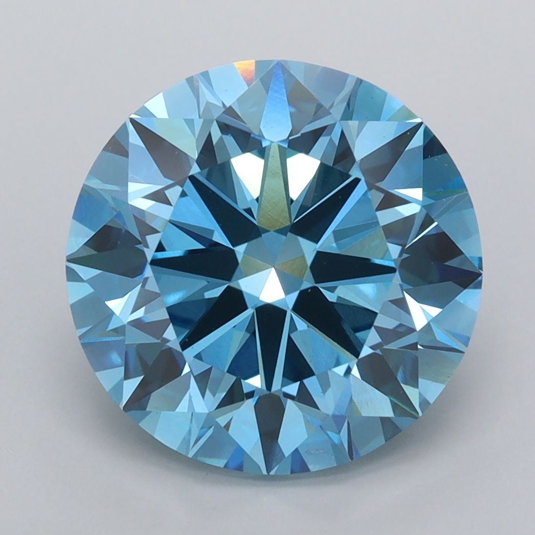 IGI Round 5.0ct Fancy Vivid Blue VVS2 - Loose Lab Diamond: IGI Round 5.0ct Fancy Vivid Blue VVS2 - Loose Lab Diamond Item Specifics: Source: This Is A Real Diamond Grown In A Lab Not Mined. Carat: 5.0 Cut: EX Color: Fancy Vivid Blue Clarity: VVS2 Polish: EX S