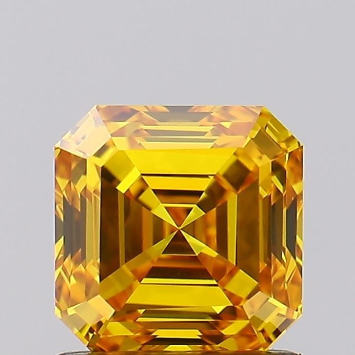 IGI Square Emerald 1.22ct Fancy Vivid Yellow VVS2 - Loose Lab Diamond: IGI Square Emerald 1.22ct Fancy Vivid Yellow VVS2 - Loose Lab Diamond Item Specifics: Source: This Is A Real Diamond Grown In A Lab Not Mined. Carat: 1.22 Cut: - Color: Fancy Vivid Yellow Clarity: VVS