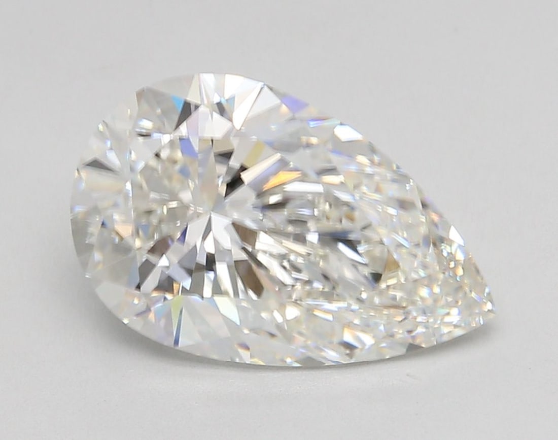 IGI Pear 5.04ct G VVS2 - Loose Lab Diamond: IGI Pear 5.04ct G VVS2 - Loose Lab Diamond Item Specifics: Source: This Is A Real Diamond Grown In A Lab Not Mined. Carat: 5.04 Cut: - Color: G Clarity: VVS2 Polish: EX Symmetry: EX Measurements: 15.1