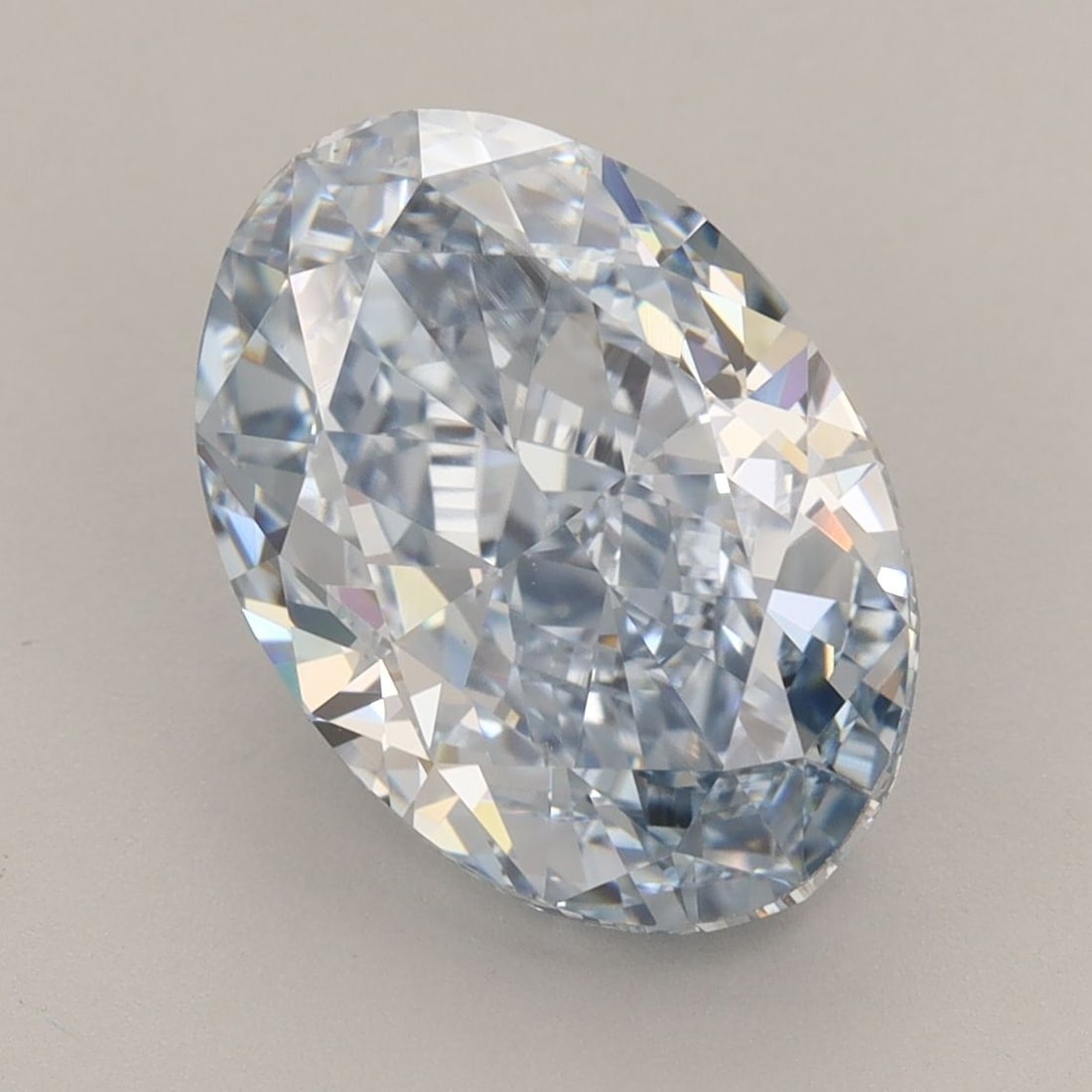 IGI Oval 5.41ct Fancy Intense Blue VVS2 - Loose Lab Diamond: IGI Oval 5.41ct Fancy Intense Blue VVS2 - Loose Lab Diamond Item Specifics: Source: This Is A Real Diamond Grown In A Lab Not Mined. Carat: 5.41 Cut: - Color: Fancy Intense Blue Clarity: VVS2 Polish: 