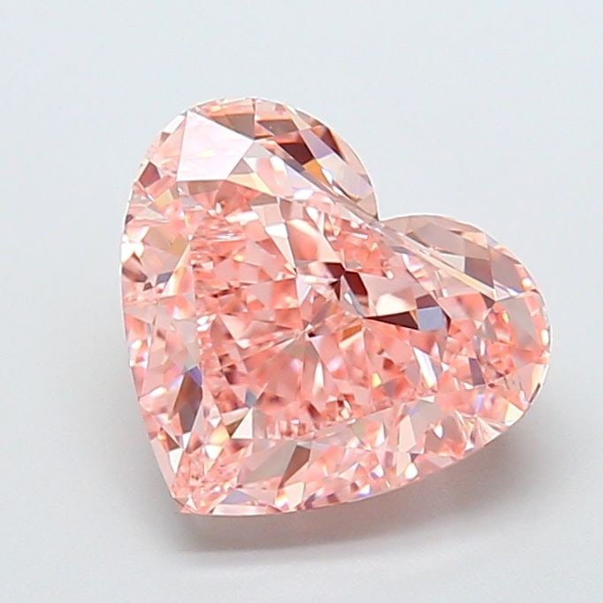 IGI Heart 5.09ct Fancy Vivid Pink VVS2 - Loose Lab Diamond: IGI Heart 5.09ct Fancy Vivid Pink VVS2 - Loose Lab Diamond Item Specifics: Source: This Is A Real Diamond Grown In A Lab Not Mined. Carat: 5.09 Cut: - Color: Fancy Vivid Pink Clarity: VVS2 Polish: EX 