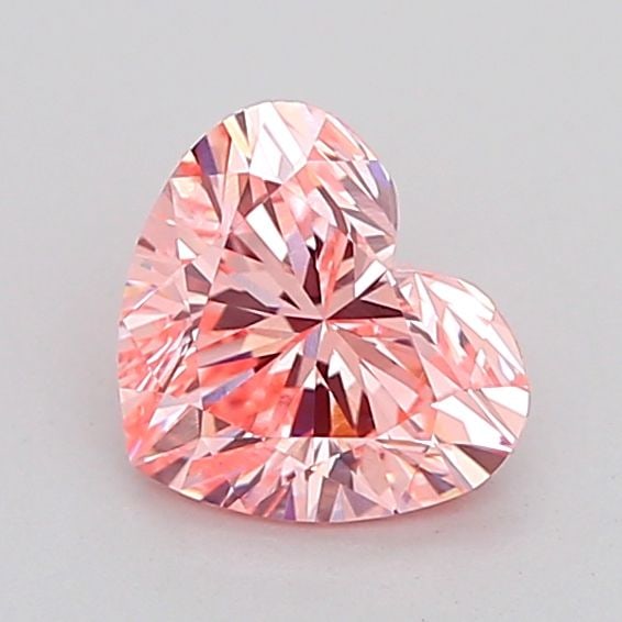 IGI Heart 1.09ct Fancy Vivid Pink VVS2 - Loose Lab Diamond: IGI Heart 1.09ct Fancy Vivid Pink VVS2 - Loose Lab Diamond Item Specifics: Source: This Is A Real Diamond Grown In A Lab Not Mined. Carat: 1.09 Cut: - Color: Fancy Vivid Pink Clarity: VVS2 Polish: VG 