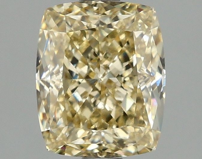 IGI Cushion Modified 2.07ct Fancy Yellow VVS2 - Loose Lab Diamond: IGI Cushion Modified 2.07ct Fancy Yellow VVS2 - Loose Lab Diamond Item Specifics: Source: This Is A Real Diamond Grown In A Lab Not Mined. Carat: 2.07 Cut: - Color: Fancy Yellow Clarity: VVS2 Polish: 