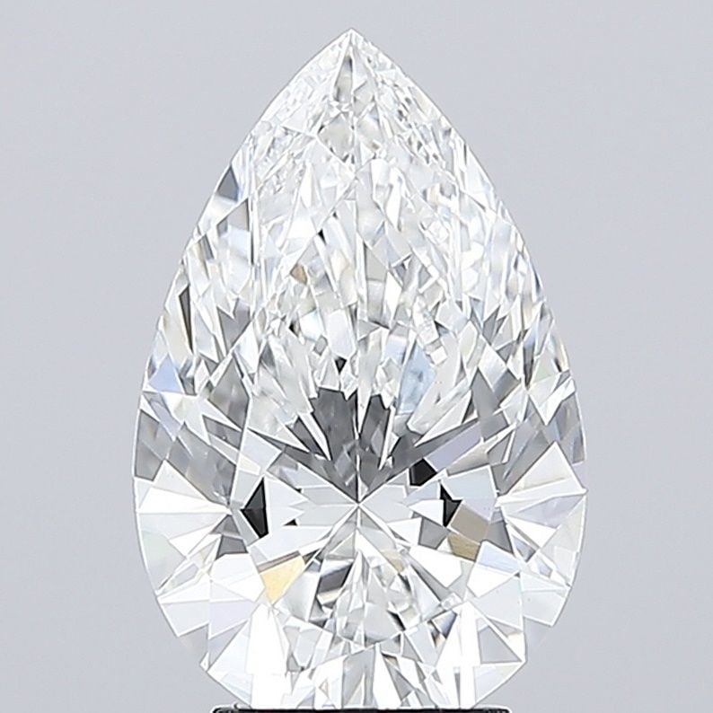IGI Pear 4.05ct E VVS2 - Loose Lab Diamond: IGI Pear 4.05ct E VVS2 - Loose Lab Diamond Item Specifics: Source: This Is A Real Diamond Grown In A Lab Not Mined. Carat: 4.05 Cut: - Color: E Clarity: VVS2 Polish: EX Symmetry: EX Measurements: 14.0