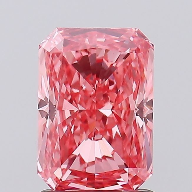 IGI Radiant 1.59ct Fancy Vivid Pink VVS2 - Loose Lab Diamond: IGI Radiant 1.59ct Fancy Vivid Pink VVS2 - Loose Lab Diamond Item Specifics: Source: This Is A Real Diamond Grown In A Lab Not Mined. Carat: 1.59 Cut: - Color: Fancy Vivid Pink Clarity: VVS2 Polish: