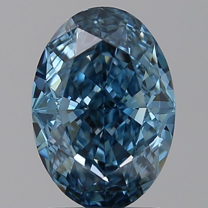 Oval 2.07ct Blue VVS2 - Loose Lab Diamond: Oval 2.07ct Blue VVS2 - Loose Lab Diamond Item Specifics: Source: This Is A Real Diamond Grown In A Lab Not Mined. Carat: 2.07 Cut: - Color: Blue Clarity: VVS2 Polish: EX Symmetry: EX Measurements: