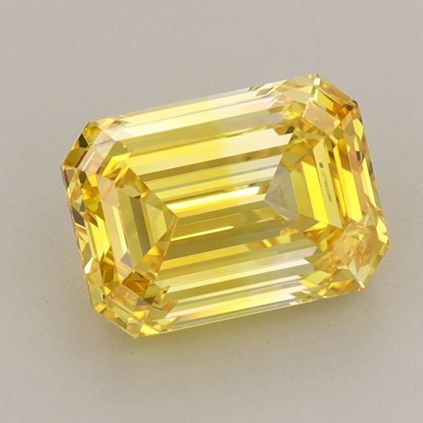 IGI Emerald 2.01ct Fancy Vivid Yellow VVS1 - Loose Lab Diamond: IGI Emerald 2.01ct Fancy Vivid Yellow VVS1 - Loose Lab Diamond Item Specifics: Source: This Is A Real Diamond Grown In A Lab Not Mined. Carat: 2.01 Cut: - Color: Fancy Vivid Yellow Clarity: VVS1 Polis