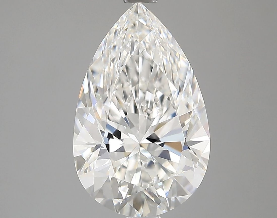 IGI Pear 2.59ct E VVS2 - Loose Lab Diamond: IGI Pear 2.59ct E VVS2 - Loose Lab Diamond Item Specifics: Source: This Is A Real Diamond Grown In A Lab Not Mined. Carat: 2.59 Cut: - Color: E Clarity: VVS2 Polish: EX Symmetry: EX Measurements: 11.9