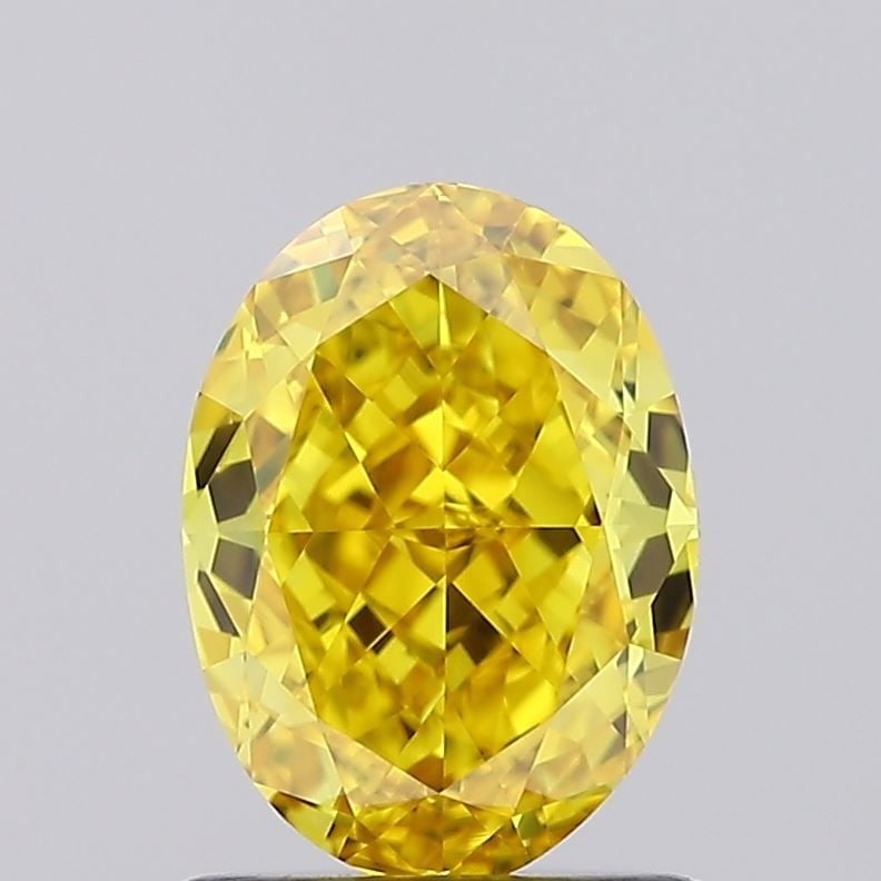 IGI Oval 1.23ct Fancy Vivid Yellow VVS2 - Loose Lab Diamond: IGI Oval 1.23ct Fancy Vivid Yellow VVS2 - Loose Lab Diamond Item Specifics: Source: This Is A Real Diamond Grown In A Lab Not Mined. Carat: 1.23 Cut: - Color: Fancy Vivid Yellow Clarity: VVS2 Polish: 