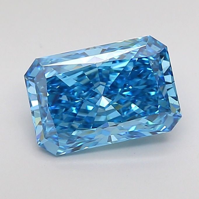 IGI Radiant 1.54ct Fancy Vivid Blue VVS2 - Loose Lab Diamond: IGI Radiant 1.54ct Fancy Vivid Blue VVS2 - Loose Lab Diamond Item Specifics: Source: This Is A Real Diamond Grown In A Lab Not Mined. Carat: 1.54 Cut: - Color: Fancy Vivid Blue Clarity: VVS2 Polish: E