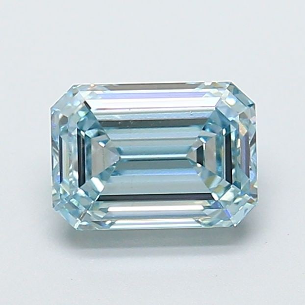 IGI Emerald 1.7ct Fancy Blueish Green VVS2 - Loose Lab Diamond (1 of 1)