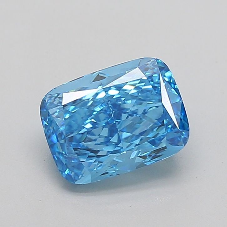 IGI Cushion Modified 2.2ct Fancy Vivid Blue VVS2 - Loose Lab Diamond: IGI Cushion Modified 2.2ct Fancy Vivid Blue VVS2 - Loose Lab Diamond Item Specifics: Source: This Is A Real Diamond Grown In A Lab Not Mined. Carat: 2.2 Cut: - Color: Fancy Vivid Blue Clarity: VVS2 Po