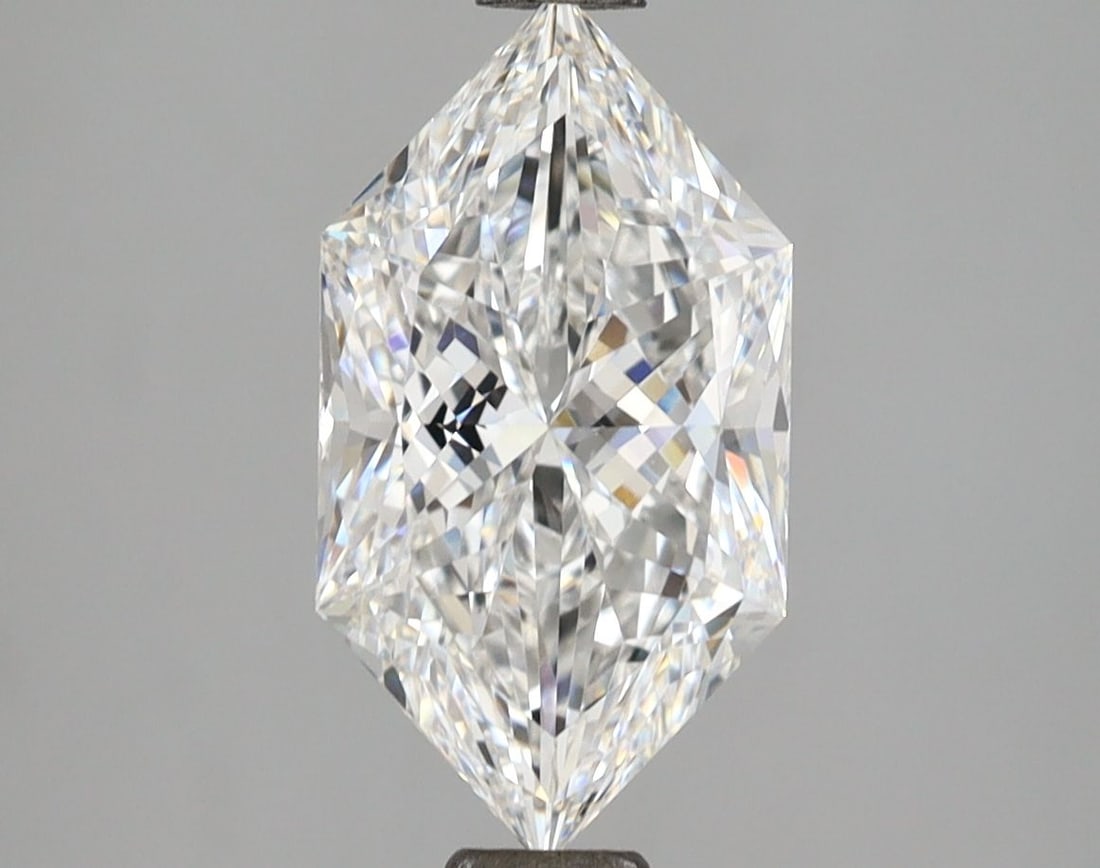 IGI Hexagonal 2.58ct E VVS2 - Loose Lab Diamond: IGI Hexagonal 2.58ct E VVS2 - Loose Lab Diamond Item Specifics: Source: This Is A Real Diamond Grown In A Lab Not Mined. Carat: 2.58 Cut: - Color: E Clarity: VVS2 Polish: EX Symmetry: EX Measurements: