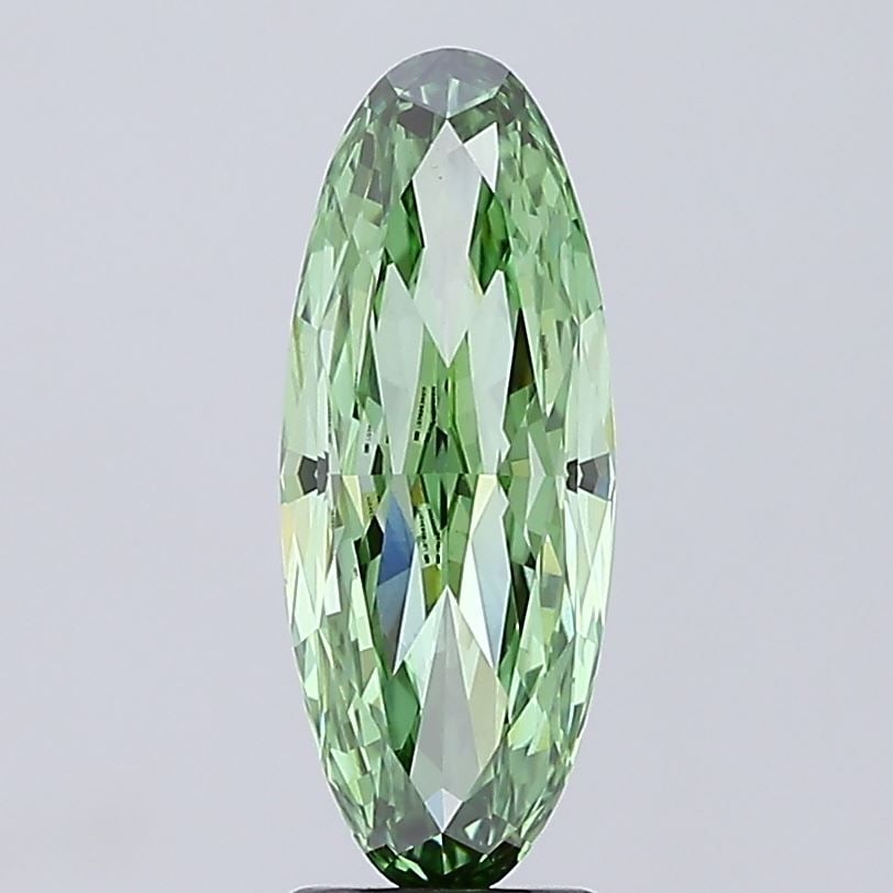 IGI Oval 3.06ct Fancy Vivid Green VVS2 - Loose Lab Diamond: IGI Oval 3.06ct Fancy Vivid Green VVS2 - Loose Lab Diamond Item Specifics: Source: This Is A Real Diamond Grown In A Lab Not Mined. Carat: 3.06 Cut: - Color: Fancy Vivid Green Clarity: VVS2 Polish: EX