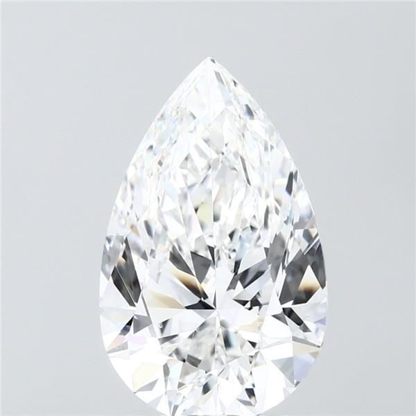 IGI Pear 4.05ct F VVS2 - Loose Lab Diamond (1 of 1)