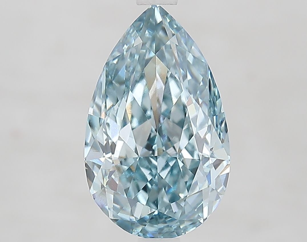 IGI Pear 3.37ct Fancy Vivid Blue VVS2 - Loose Lab Diamond: IGI Pear 3.37ct Fancy Vivid Blue VVS2 - Loose Lab Diamond Item Specifics: Source: This Is A Real Diamond Grown In A Lab Not Mined. Carat: 3.37 Cut: - Color: Fancy Vivid Blue Clarity: VVS2 Polish: EX S