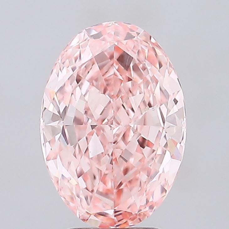 IGI Oval 3.05ct Fancy Vivid Pink VVS2 - Loose Lab Diamond: IGI Oval 3.05ct Fancy Vivid Pink VVS2 - Loose Lab Diamond Item Specifics: Source: This Is A Real Diamond Grown In A Lab Not Mined. Carat: 3.05 Cut: - Color: Fancy Vivid Pink Clarity: VVS2 Polish: EX S