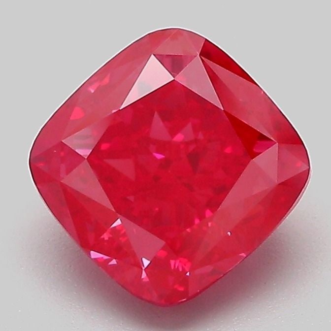 IGI Cushion Modified 2.01ct Fancy Vivid Red VVS2 - Loose Lab Diamond: IGI Cushion Modified 2.01ct Fancy Vivid Red VVS2 - Loose Lab Diamond Item Specifics: Source: This Is A Real Diamond Grown In A Lab Not Mined. Carat: 2.01 Cut: - Color: Fancy Vivid Red Clarity: VVS2 Po
