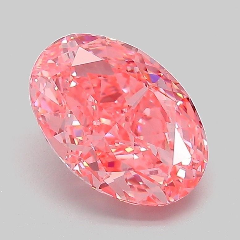 IGI Oval 2.08ct Fancy Vivid Pink VVS2 - Loose Lab Diamond: IGI Oval 2.08ct Fancy Vivid Pink VVS2 - Loose Lab Diamond Item Specifics: Source: This Is A Real Diamond Grown In A Lab Not Mined. Carat: 2.08 Cut: - Color: Fancy Vivid Pink Clarity: VVS2 Polish: EX S