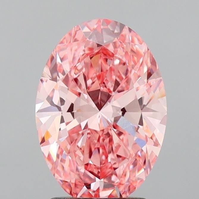 IGI Oval 2.03ct Fancy Vivid Pink VVS2 - Loose Lab Diamond: IGI Oval 2.03ct Fancy Vivid Pink VVS2 - Loose Lab Diamond Item Specifics: Source: This Is A Real Diamond Grown In A Lab Not Mined. Carat: 2.03 Cut: - Color: Fancy Vivid Pink Clarity: VVS2 Polish: EX S