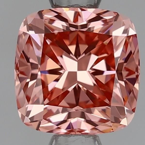 Cushion Modified 1.03ct Fancy Orangey Pink VVS2 - Loose Lab Diamond: Cushion Modified 1.03ct Fancy Orangey Pink VVS2 - Loose Lab Diamond Item Specifics: Source: This Is A Real Diamond Grown In A Lab Not Mined. Carat: 1.03 Cut: - Color: Fancy Orangey Pink Clarity: VVS2 