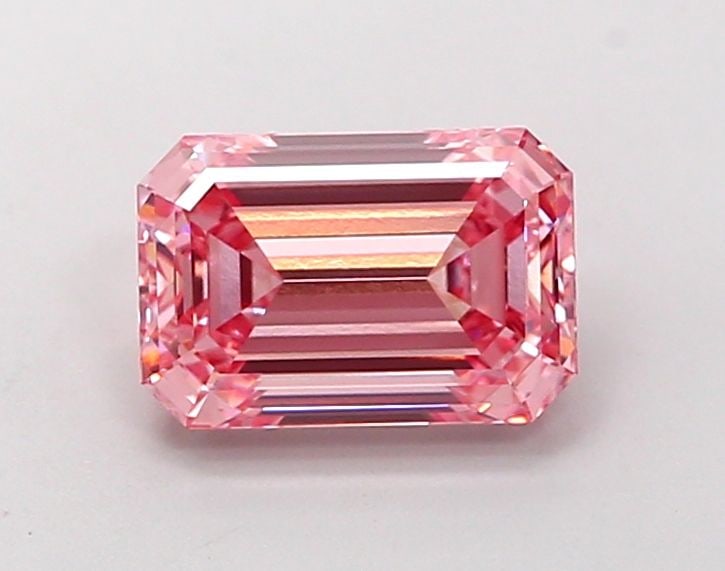 IGI Emerald 1.43ct Fancy Intense Pink VVS2 - Loose Lab Diamond: IGI Emerald 1.43ct Fancy Intense Pink VVS2 - Loose Lab Diamond Item Specifics: Source: This Is A Real Diamond Grown In A Lab Not Mined. Carat: 1.43 Cut: - Color: Fancy Intense Pink Clarity: VVS2