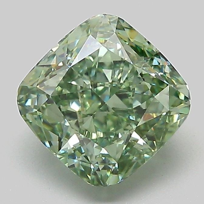 IGI Cushion Modified 2.02ct Fancy Vivid Green VVS2 - Loose Lab Diamond: IGI Cushion Modified 2.02ct Fancy Vivid Green VVS2 - Loose Lab Diamond Item Specifics: Source: This Is A Real Diamond Grown In A Lab Not Mined. Carat: 2.02 Cut: - Color: Fancy Vivid Green Clarity: