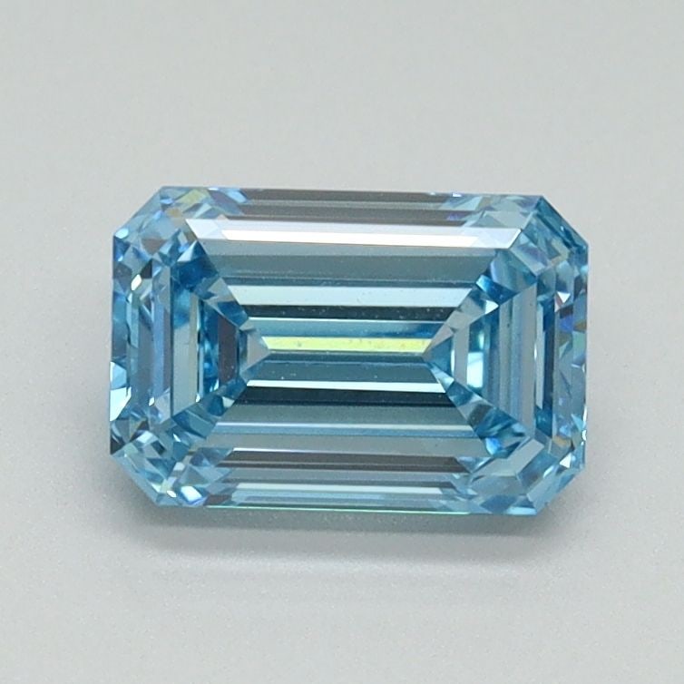 IGI Emerald 1.03ct Fancy Vivid Blue VVS2 - Loose Lab Diamond: IGI Emerald 1.03ct Fancy Vivid Blue VVS2 - Loose Lab Diamond Item Specifics: Source: This Is A Real Diamond Grown In A Lab Not Mined. Carat: 1.03 Cut: - Color: Fancy Vivid Blue Clarity: VVS2 Polish: E