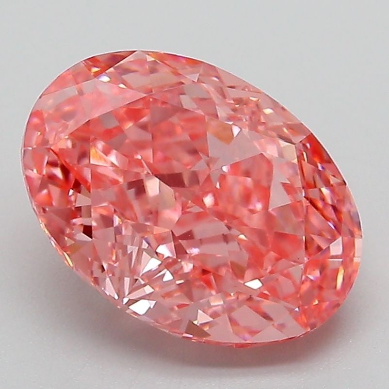 IGI Oval 3.22ct Fancy Vivid Pink VVS2 - Loose Lab Diamond: IGI Oval 3.22ct Fancy Vivid Pink VVS2 - Loose Lab Diamond Item Specifics: Source: This Is A Real Diamond Grown In A Lab Not Mined. Carat: 3.22 Cut: - Color: Fancy Vivid Pink Clarity: VVS2 Polish: EX