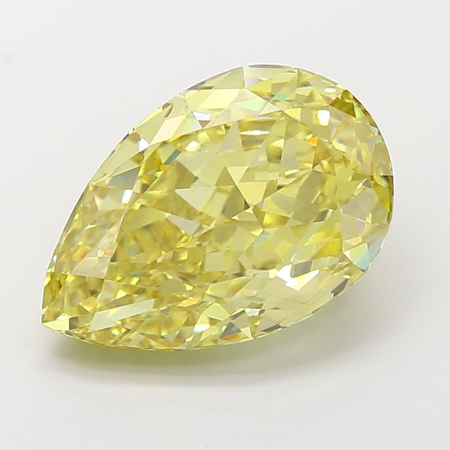 IGI Pear 7.05ct Fancy Intense Yellow VVS2 - Loose Lab Diamond: IGI Pear 7.05ct Fancy Intense Yellow VVS2 - Loose Lab Diamond Item Specifics: Source: This Is A Real Diamond Grown In A Lab Not Mined. Carat: 7.05 Cut: - Color: Fancy Intense Yellow Clarity: VVS2 Poli